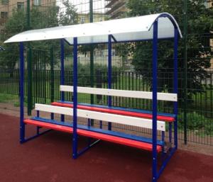 Купить Трибуна на 12 человек с козырьком (брус) в Якутске 