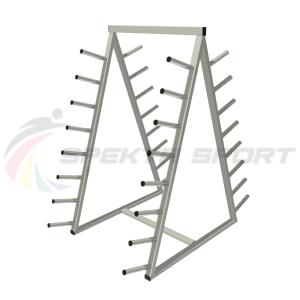 Купить Стойка для бодибаров 16 уровней двухсторонняя (разборная) в Якутске 