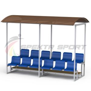 Купить Трибуна на 12 человек с козырьком в Якутске 