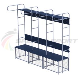 Купить Индивидуальное место хоккеиста ширина 580 мм. (3-х секционный) в Якутске 