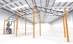 Купить Рукоход трехуровневый для колясочников WRK-D12_76mm в Якутске 