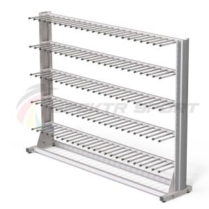 Купить Стеллаж для хранения коньков и роликов на 30 пар 2000х1500х400 в Якутске 