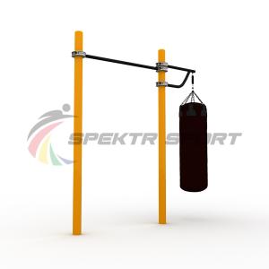 Купить Турник классический для занятий Воркаут с боксерской консолью SP WRK-07+Box_76mm в Якутске 