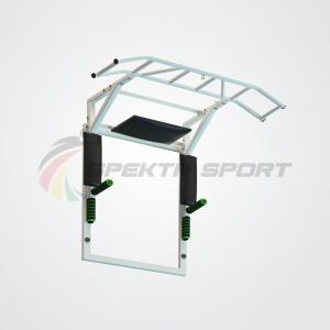 Купить Турник-брусья-пресс на раме Прометей разборный с доп. хватами цв. белый в Якутске 