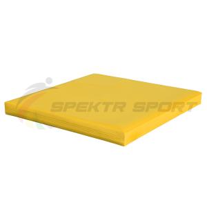 Купить Мат гимнастический 1х1х0,05 материал искожа, плотность 18 кг/м3 в Якутске 