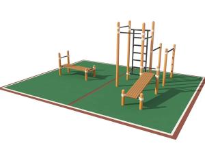 Купить Площадка Workout SP Домашняя 3_76mm в Якутске 