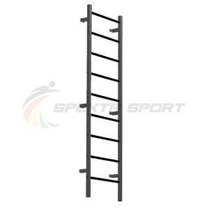 Купить Шведская стенка металлическая Джет 1 цв. черный в Якутске 