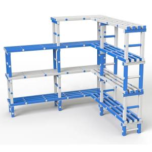 Купить Стеллаж в бассейн жесткий ПВХ от 1988х374х1800 мм до1510х374х1800 мм в Якутске 