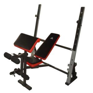 Купить Скамья со стойками под штангу DFC D1066 в Якутске 