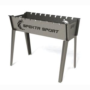 Купить Мангал Laser Grill "Люкс" 2 мм (на 9 шампуров) высокий в Якутске 