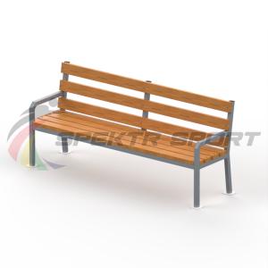 Купить Уличная скамейка со спинкой Дача в Якутске 