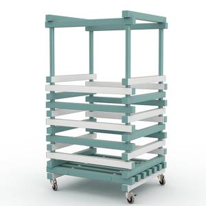 Купить Корзина для плавательного инвентаря, нудл жесткий ПВХ 800х700х1350 мм в Якутске 