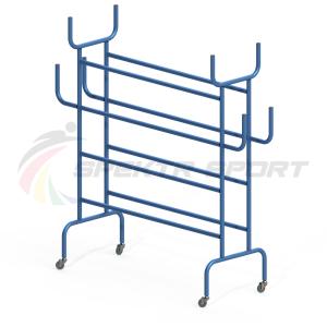 Купить Стеллаж для хранения спортинвентаря 1550х500х1500 мм в Якутске 