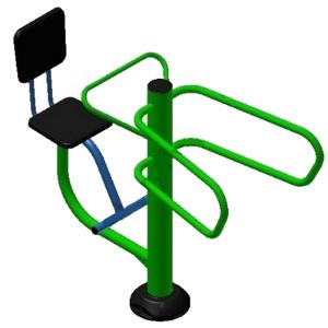 Купить Уличный тренажер взрослый Твистер + Брусья ТС 109-2 в Якутске 