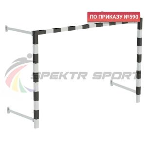 Купить Ворота мини-футбольные складные без сетки 2х3х0,5 м. (к-кт) в Якутске 