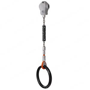 Купить Гимнастическое кольцо с подвесом длиной 823 мм на трубу диаметром 34 мм в Якутске 