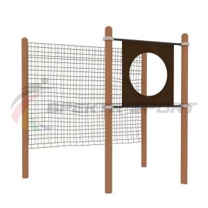 Купить Мишень на стойках круглая для выполнения испытания Метание теннисного мяча в цель (дист 6 м), фанера в Якутске 