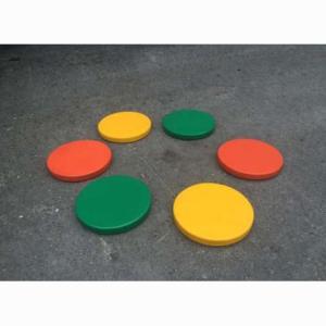 Купить Диски цветные амортизационные деревянные (комплект 6шт) в Якутске 