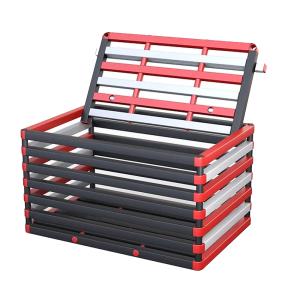 Купить Корзина для хранения инвентаря с закрывающейся крышкой 1200х800х700 мм (закругленный профиль) в Якутске 