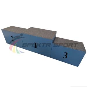 Купить Пьедестал для награждения "матрешка" переносной (обшит  фанерой) 2 человека на ступень SP РАН4Ф в Якутске 