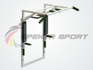 Купить Турник 3 в 1 на раме Оптимус разборный цв. белый в Якутске 