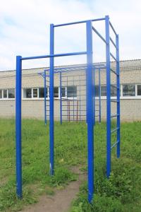 Купить Турник уличный разноуровневый со шведской стенкой в Якутске 