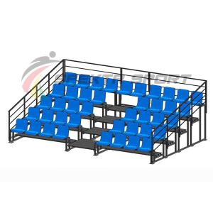 Купить Трибуна для зрителей 5 рядов на 42 места с перилами в Якутске 