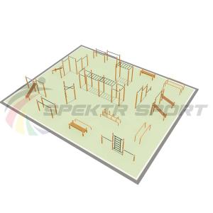 Купить Парковая площадка для Воркаут и WRK 5_76mm в Якутске 