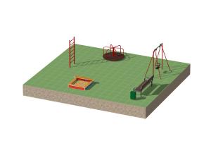 Купить Детская игровая площадка Домашняя №10 в Якутске 