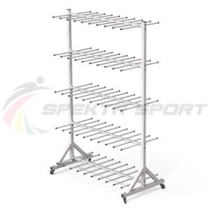 Купить Стеллаж для хранения коньков на 50 пар в Якутске 