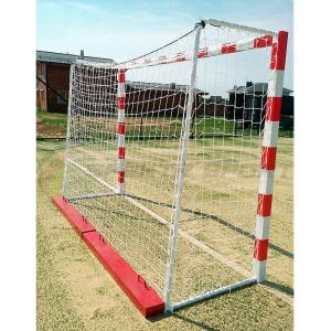 Купить Ворота мини-футбольные без сетки 2х3х1 м. (добровольный серт.) с накидным противовесом 50 кг в Якутске 