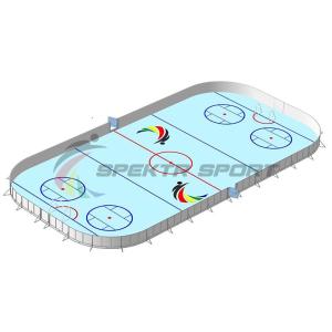 Купить Хоккейная коробка, борта фанера 12 мм, 40х20 в Якутске 