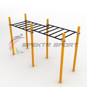 Купить Рукоход двухуровневый для Воркаут SP WRK-02_76mm в Якутске 