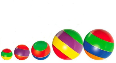 Купить Мячи резиновые (комплект из 5 мячей различного диаметра) в Якутске 